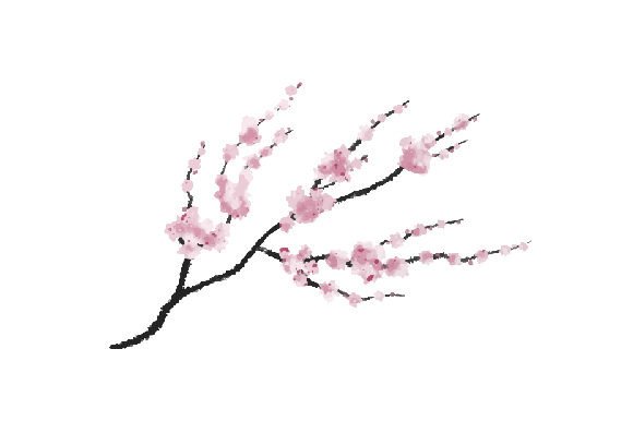 Cherry Blossom Japanese Style for Spring Branding
