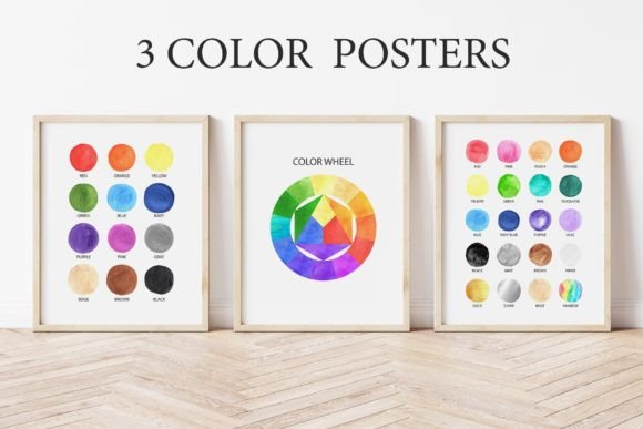 Color Chart and Theory Printable Posters Review