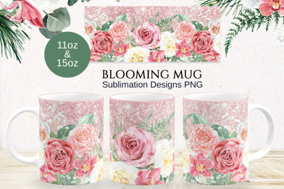 Flower Glitter MUG: A Crafts Asset Review