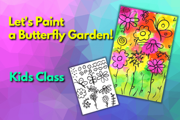 Let's Paint a Butterfly Garden: Kids Brand Asset Review