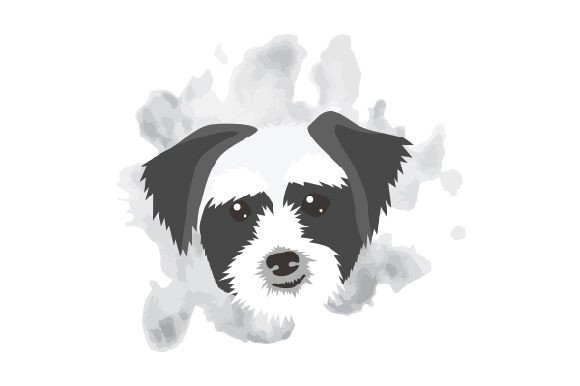 Morkie Portrait Watercolor for Dogs Digital Products
