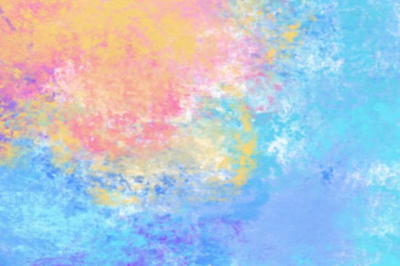Multicolor Watercolor Background Palette for Craft Backgrounds