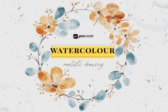 Realistic Watercolour Brushes for Local Branding