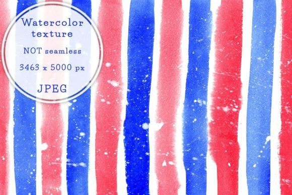 Red and Blue Watercolor Texture for Brand Textures