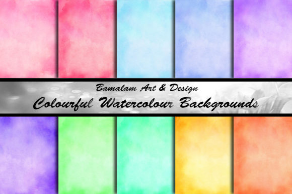 Reviewing 10 Colourful Watercolour Backgrounds for Brand Impact