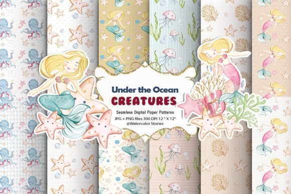 Under the Ocean Creatures Paper Pattern Review