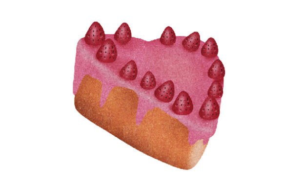 Valentine's Cake Watercolor for Valentine S Day Content