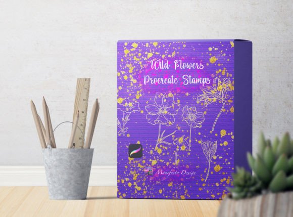 Wild Flower Stamps Procreate Bundle V 5 Brushes Review
