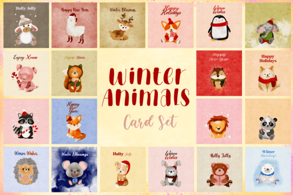 Winter Animals Card Set: Kits Amp Crafting Review